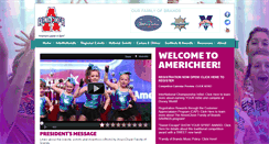 Desktop Screenshot of americheer.com